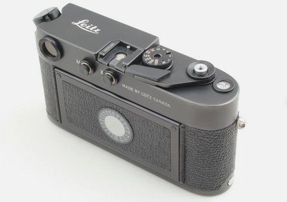 Leica M4-P Black – 35mm Rangefinder Camera
